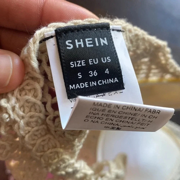 SHEIN Faux Crochet Top - Picture 3 of 3